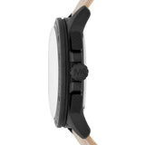 Michael Kors Ryker Chronograph Black Dial Beige Leather Strap Watch For Men - MK8520 Authentic Buy Shop Now