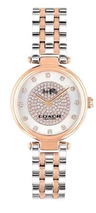 Coach Park Silver Dial Two Tone Steel Strap Watch for Women - 14503642 Authentic Buy Shop Now