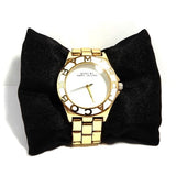 Marc Jacobs Amy White Dial Gold Steel Strap Watch for Women - MBM3051 Authentic Buy Shop Now