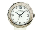 Marc Jacobs Blade White Dial White Leather Strap Watch for Women - MBM1223 Authentic Buy Shop Now