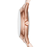 Michael Kors Slim Runway Rose Gold Dial Rose Gold Steel Strap Watch for Women - MK3549 Authentic Buy Shop Now