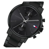 Tommy Hilfiger Daniel Black Dial Black Steel Strap Watch for Men - 1710414 Authentic Buy Shop Now