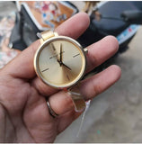 Michael Kors Jaryn Analog Quartz Gold Dial Gold Steel Strap Watch For Women - MK3546 Authentic Buy Shop Now