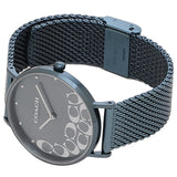 Coach Perry Blue Dial Blue Mesh Bracelet Watch for Women - 14503824 Authentic Buy Shop Now