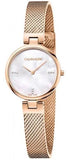 Calvin Klein Authentic Mother of Pearl Dial Rose Gold Mesh Bracelet Watch for Women - K8G2362G Authentic Buy Shop Now