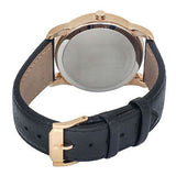 Movado Museum Classic Black Dial Black Leather Strap Watch For Men - 607060 Authentic Buy Shop Now