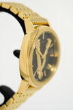 Versace Virtus Quartz Black Dial Gold Steel Strap Watch for Women - VEHC00619 Authentic Buy Shop Now