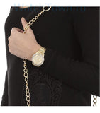 Michael Kors Madelyn Quartz Gold Dial Gold Steel Strap Watch For Women - MK6287 Authentic Buy Shop Now