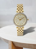 Michael Kors Darci Gold Dial Gold Steel Strap Watch for Women - MK3365 Authentic Buy Shop Now