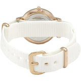 Daniel Wellington Classic Petite Dover Black Dial White NATO Strap Watch For Women - DW00100312 Authentic Buy Shop Now