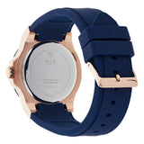 Guess Zena Blue Dial Blue Silicone Strap Watch For Women - W1049L2 Authentic Buy Shop Now