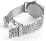 Emporio Armani Luigi Quartz Blue Dial Silver Mesh Bracelet Watch For Men - AR11230 Authentic Buy Shop Now