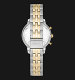 Fossil Neutra Chronograph Mother of Pearl White Dial Two Tone Steel Strap Watch for Women - ES5216 Authentic Buy Shop Now