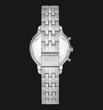 Fossil Neutra Chronograph Silver Dial Silver Steel Strap Watch for Women - ES5217 Authentic Buy Shop Now