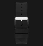 Guess Baguette Crystals Black Dial Black Silicone Strap Watch For Men - GW0208G1 Authentic Buy Shop Now