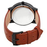 Movado Museum Classic Black Dial Brown Leather Strap Watch for Men - 0607198 Authentic Buy Shop Now
