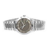 Gucci G Timeless Brown Dial Silver Steel Strap Watch For Women - YA126503 Authentic Buy Shop Now