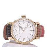 Burberry Utilitarian White Dial Multicolor Leather Strap Watch for Women - BU7853 Authentic Buy Shop Now