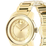 Movado Bold Gold Dial Gold Steel Strap Watch for Women - 3600323 Authentic Buy Shop Now