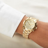 Michael Kors Bradshaw Gold Dial Gold Steel Strap Watch for Women - MK5798 Authentic Buy Shop Now