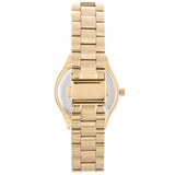 Michael Kors Mini Runway Slim Gold Dial Gold Steel Strap Watch for Women - MK3512 Authentic Buy Shop Now
