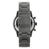 Fossil Townsman Chronograph Black Dial Silver Steel Strap Watch for Men - FS5349 Authentic Buy Shop Now