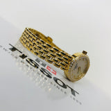 Tissot T-Lady Lovely Mother of Pearl Dial Gold Steel Strap Watch For Women - T058.009.63.116.00 Authentic Buy Shop Now