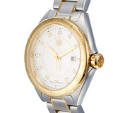 Tag Heuer Formula 1 Diamonds Mother of Pearl White Dial Two Tone Steel Strap Watch for Women - WBJ1421.BB0648 Authentic Buy Shop Now