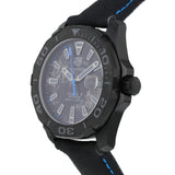 Tag Heuer Aquaracer Calibre 5 Black Nylon Strap Carbon Dial Watch for Men - WBD218C.FC6447 Authentic Buy Shop Now