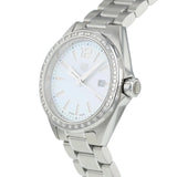 Tag Heuer Formula 1 Diamonds Mother of Pearl White Dial Silver Steel Strap Watch for Women - WBJ141A.BA0664 Authentic Buy Shop Now