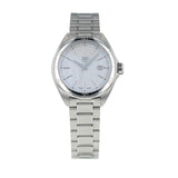 Tag Heuer Formula 1 Quartz Mother of Pearl White Dial Silver Steel Strap Watch for Women - WBJ1418.BA0664 Authentic Buy Shop Now