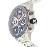 Tag Heuer Carrera Chronograph Blue Dial Silver Steel Strap Watch for Men - CBG2A1Z.BA0658 Authentic Buy Shop Now