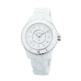 Chanel J12 Quartz Diamonds White Dial White Steel Strap Watch for Women - J12 H5703 Authentic Buy Shop Now