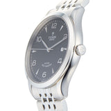 Tudor 1926 Automatic Black Dial Silver Steel Strap Watch for Men - M91650-0002 Authentic Buy Shop Now