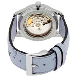 Gucci G Timeless Automatic Mother of Pearl Dial Blue Leather Strap Watch For Women - YA1264113 Authentic Buy Shop Now