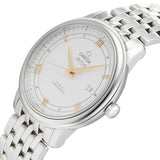 Omega De Ville Prestige Co Axial Silver Dial Silver Steel Strap Watch for Men - 424.10.40.20.02.004 Authentic Buy Shop Now