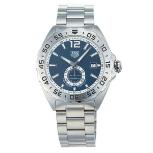 Tag Heuer Formula 1 Calibre 6 Automatic Blue Dial Silver Steel Strap Watch for Men - WAZ2014.BA0842 Authentic Buy Shop Now