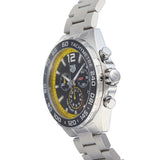 Tag Heuer Formula 1 Chronograph Black Dial Silver Steel Strap Watch for Men- CAZ101AC.BA0842 Authentic Buy Shop Now