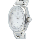 Tag Heuer Link Quartz Diamonds Mother of Pearl Dial Silver Steel Strap Watch for Women - WBC1312.BA0600 Authentic Buy Shop Now