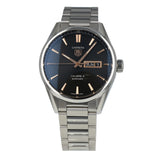 Tag Heuer Carrera Calibre 5 Automatic Black Dial Silver Steel Strap Watch for Men - WAR201C.BA0723 Authentic Buy Shop Now
