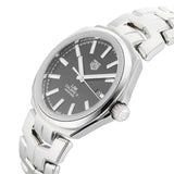 Tag Heuer Link Quartz Black Dial Silver Steel Strap Watch for Women - WBC2110.BA0603 Authentic Buy Shop Now