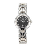 Tag Heuer Link Quartz Diamonds Black Dial Silver Steel Strap Watch for Women - WAT1410.BA0954 Authentic Buy Shop Now