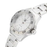 Tag Heuer Aquaracer Professional 200 Quartz White Dial Silver Steel Strap Watch for Women - WBP1411.BA0622 Authentic Buy Shop Now
