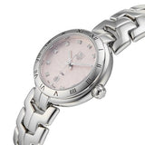 Tag Heuer Link Diamonds Pink Dial Silver Steel Strap Watch for Women - WAT1415.BA0954 Authentic Buy Shop Now