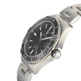 Tag Heuer Aquaracer Caliber 5 Automatic Black Dial Silver Steel Strap Watch for Men - WAK2110.BA0830 Authentic Buy Shop Now
