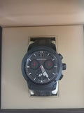 Burberry The Endurance Chronograph Black Dial Black Rubber Strap Watch For Men - BU9802 Authentic Buy Shop Now