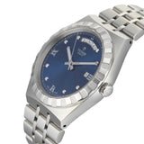 Tudor Royal Automatic Diamonds Blue Dial Silver Steel Strap Watch for Men - M28600-0006 Authentic Buy Shop Now