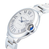Cartier Ballon Bleu De Cartier Silver Dial Silver Steel Strap Watch for Women - WSBB0044 Authentic Buy Shop Now