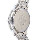 Omega De Ville Prestige Co-Axial Rhodium Silver Dial Silver Steel Strap Watch for Men - 424.10.40.20.02.001 Authentic Buy Shop Now