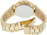 Michael Kors Wyatt Chronograph White Dial Gold Steel Strap Watch For Women - MK5933 Authentic Buy Shop Now